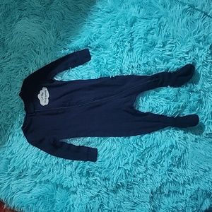 Joe fresh " Little dreamer" Footed sleeper in Navy